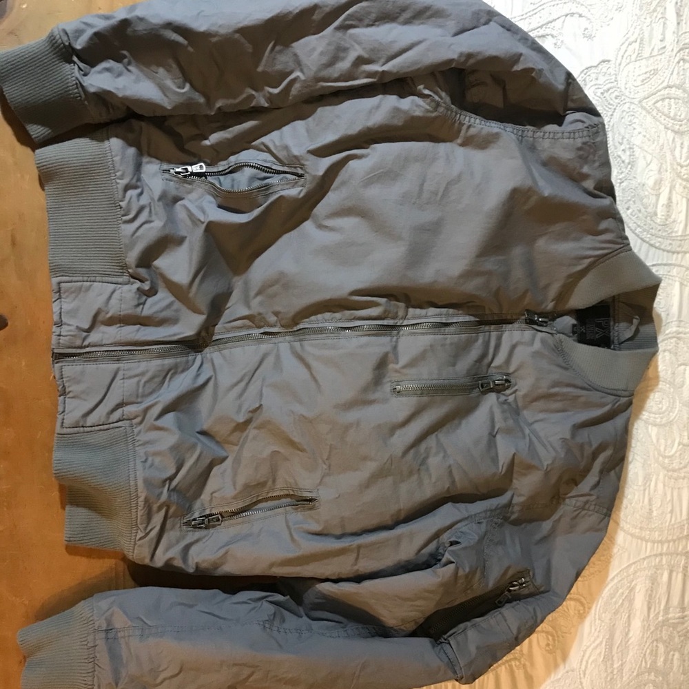 PX MA-1 Lightweight Zip Front Bomber Jacket
